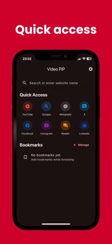 Video PiP screenshot