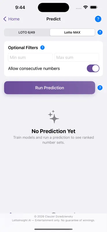 LottoInsight AI screenshot 9 of 10
