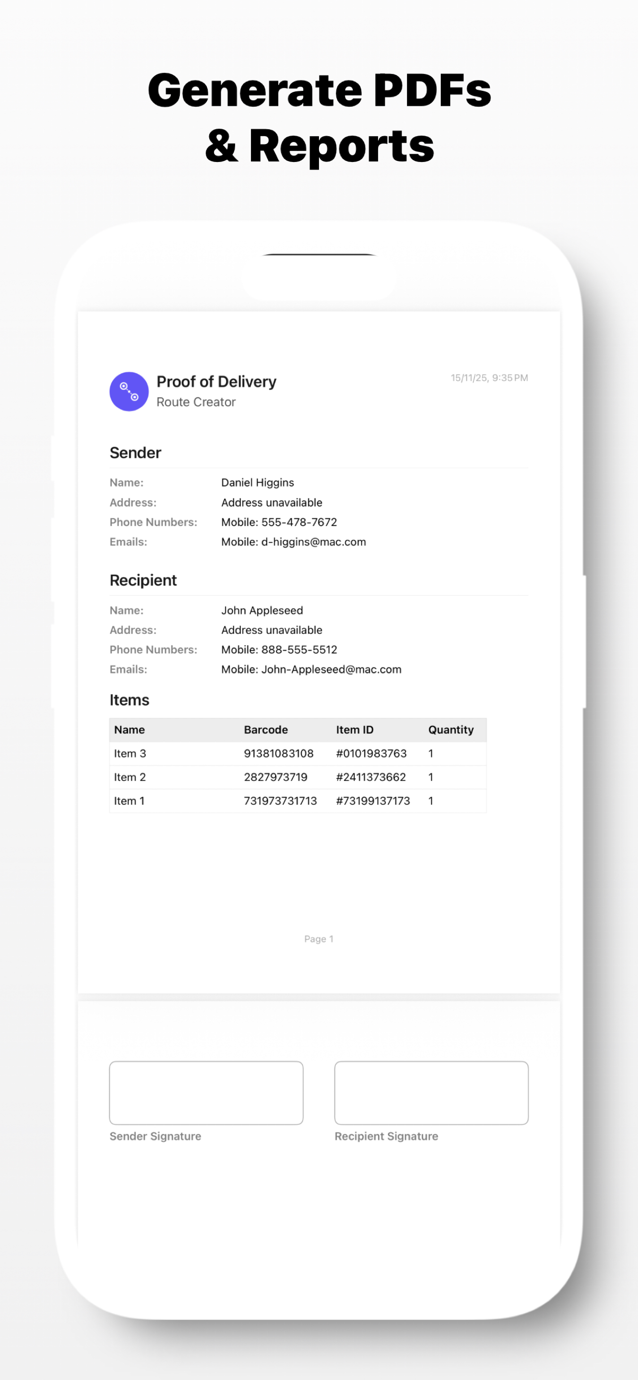 Route creator screenshot 6