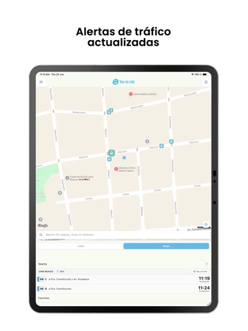 Voy en cole iPad screenshot 2