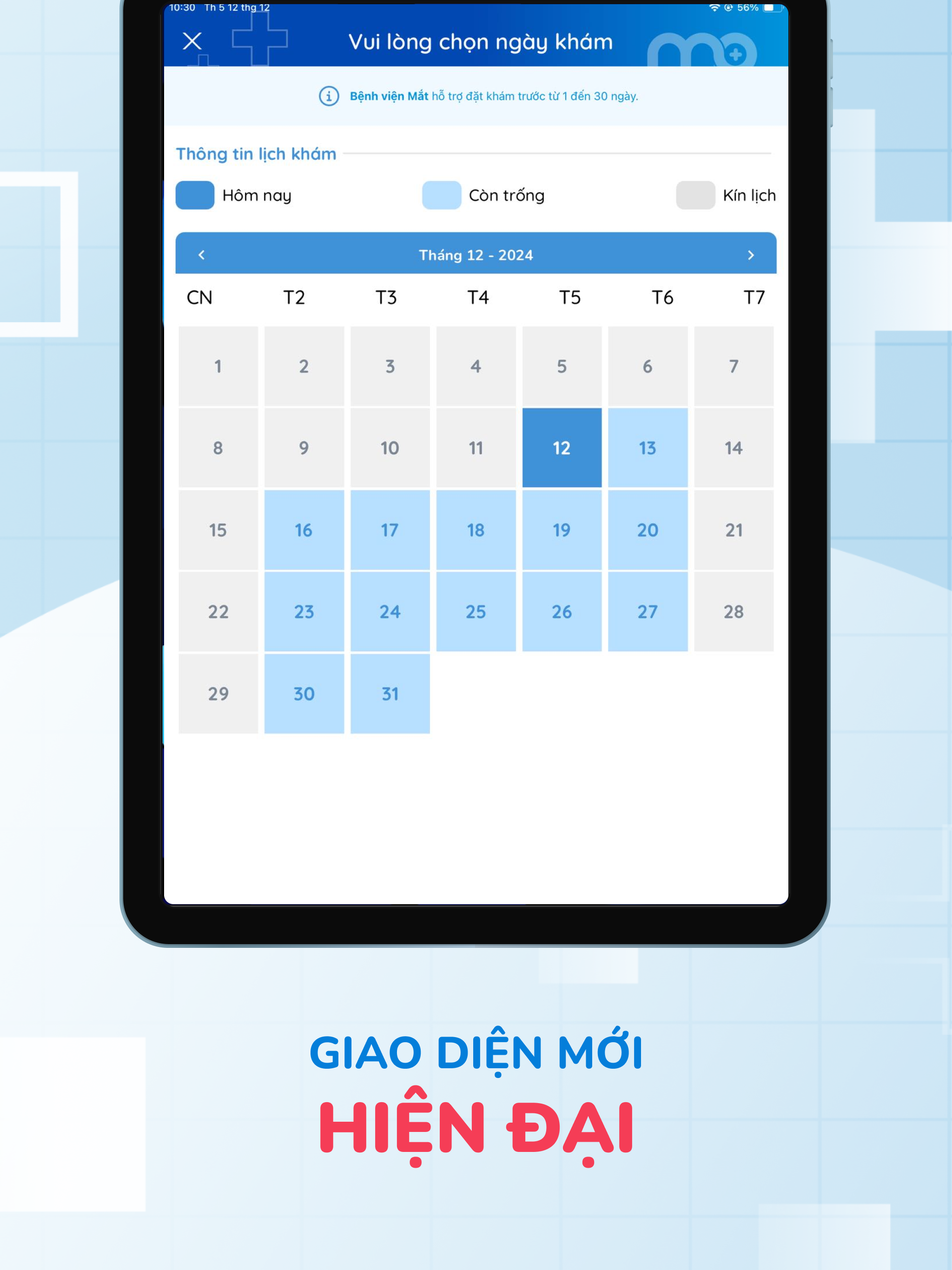 BV Mắt - Đặt lịch khám bệnh screenshot 8