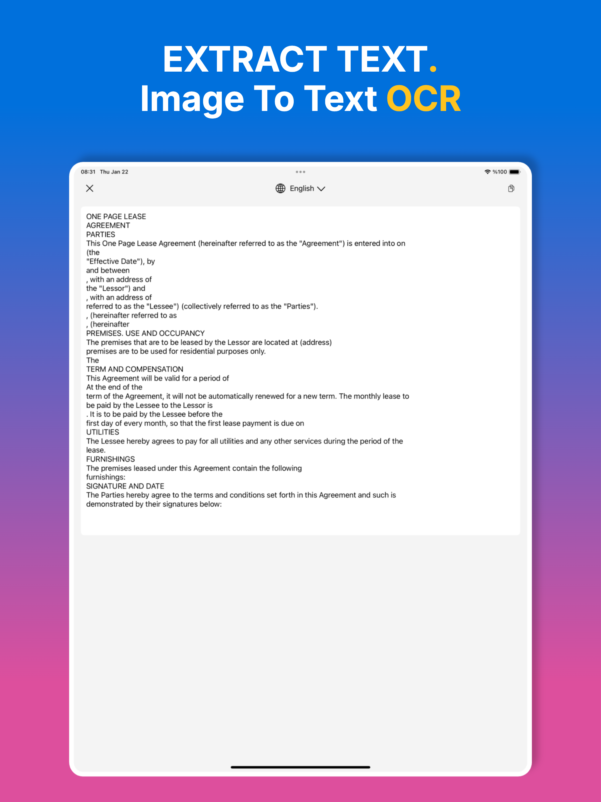 ScanPro: PDF Scanner & OCR screenshot 18