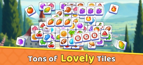 Tile Burst - Match Puzzle - Observe the wide array of charming tile types and vibrant, appealing graphics that make matching a joy.