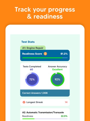 ASE Test Prep Auto Exam 2026 iPad screenshot
