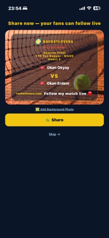 Racketlovers screenshot