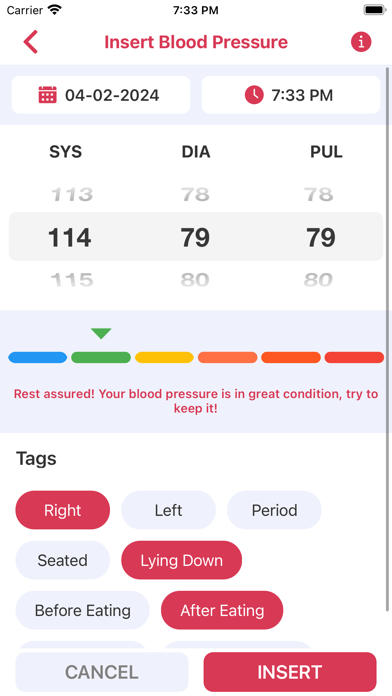 LifeMetrics HealthTrack Master Screenshot