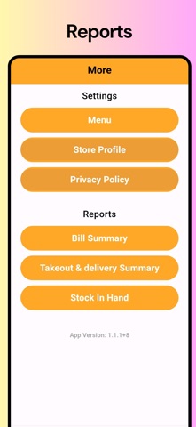 eWaiter Admin App Screenshot 4 of 4