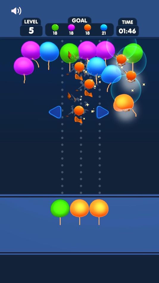 #4. Balloon Blast Puzzle (iOS) 由: Virtual Projects Oyun Yazilim Ve Teknoloji