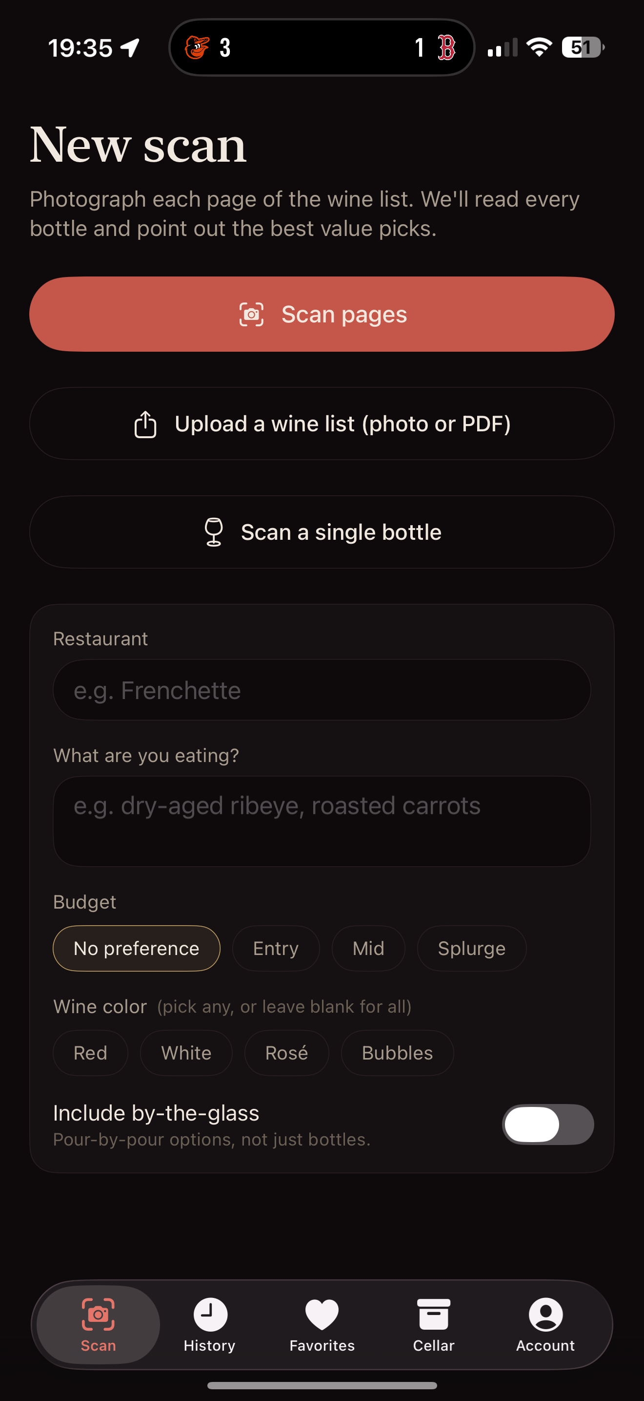 Cellar Wine Scanner