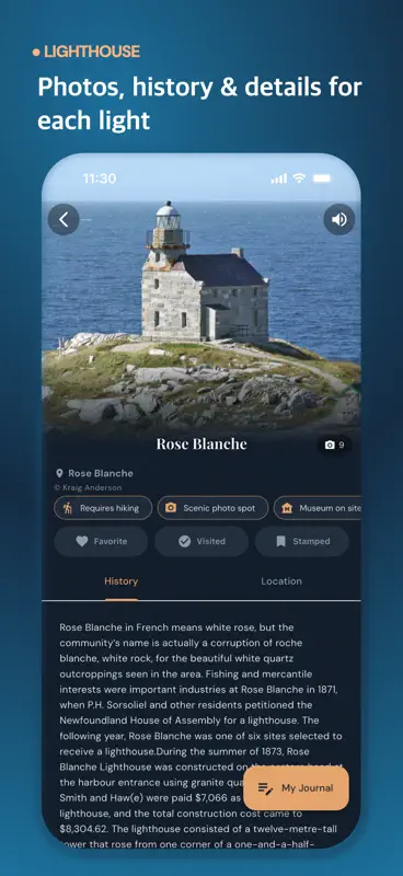 Canadian Lighthouse Guide screenshot 4 of 8