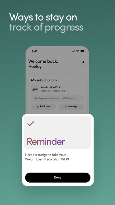 Hers: Women’s Healthcare Screenshot