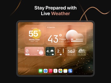 MD Widgets: Live Wallpaper iPad screenshot