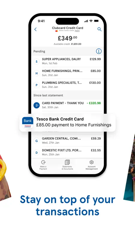 Tesco Bank screenshot 3 of 7