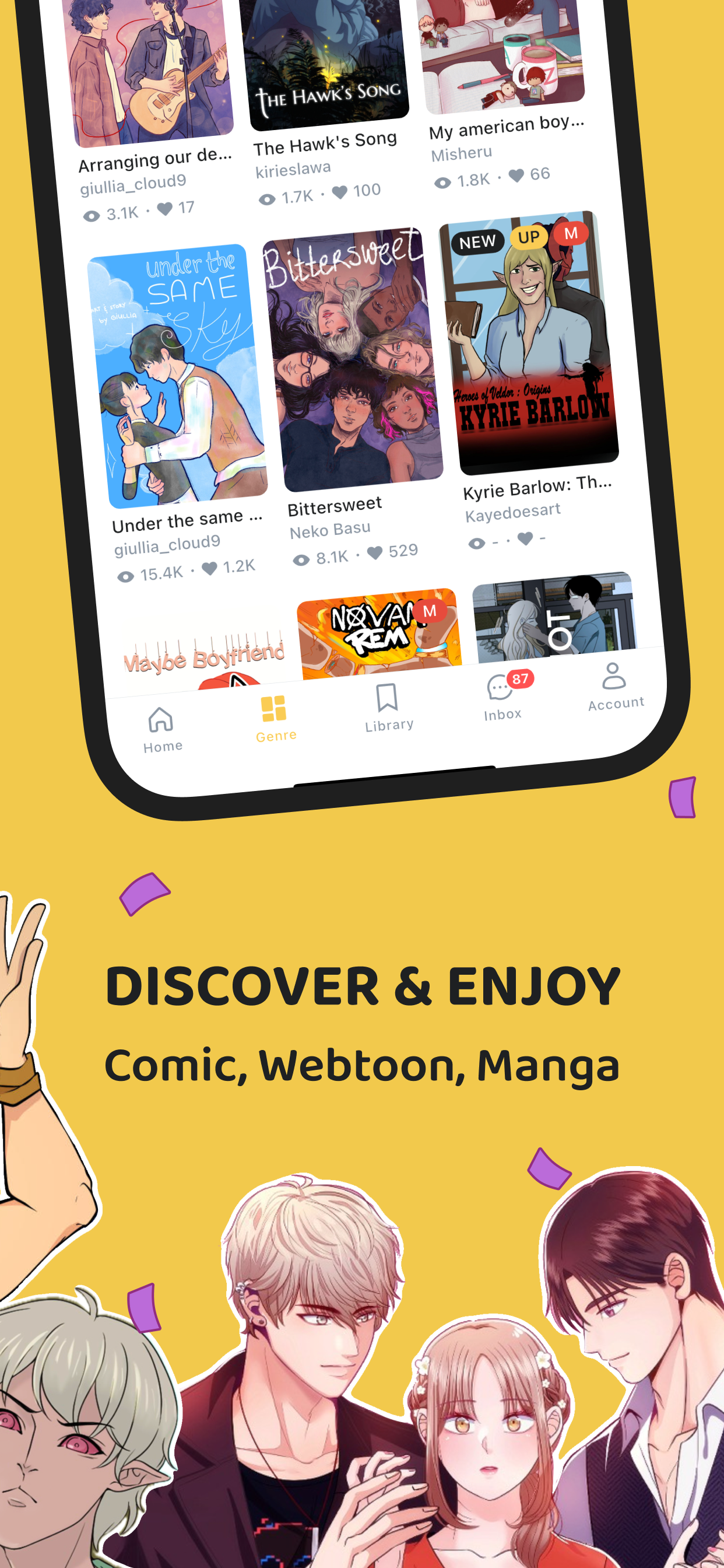 Lemoon: Comics & Webtoons screenshot 3