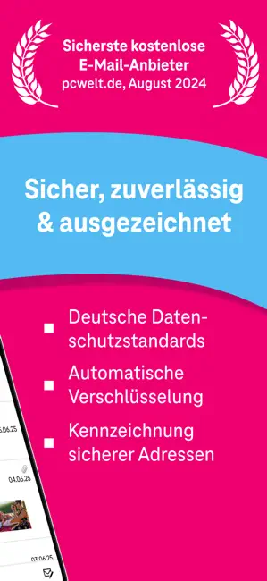 Telekom Mail – E-Mail App iPhone screenshot 2