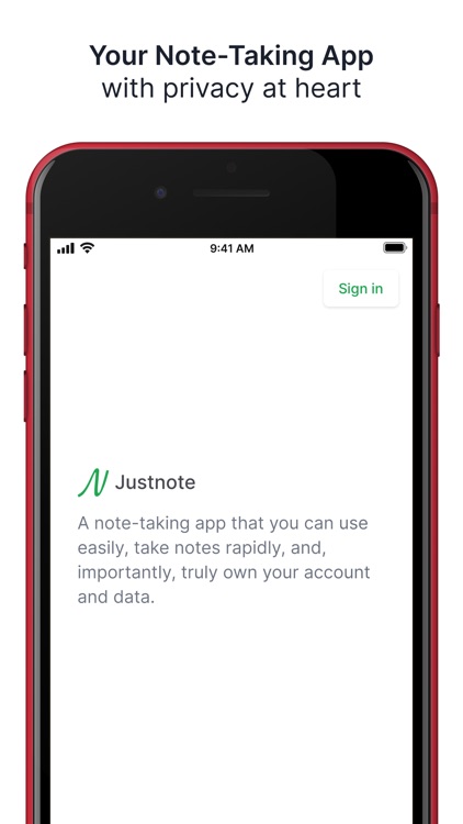 Justnote - Note Taking App