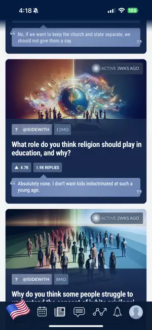 iSideWith screenshot 3