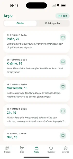 Virda: Günün Ayeti, Dua, Zikir screenshot 3