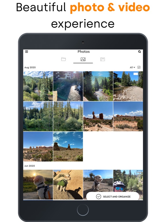 My Cloud OS 5 iPad screenshot 4 - Productivity app