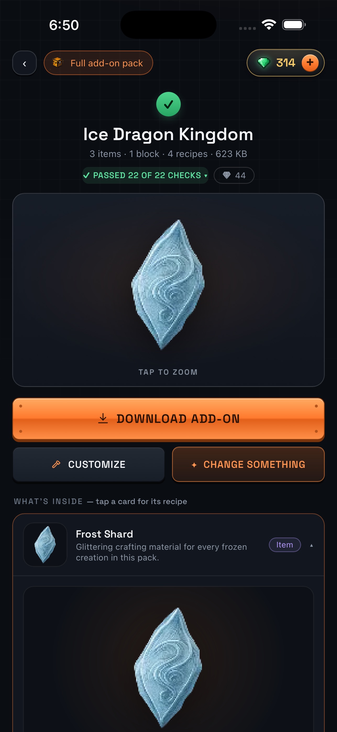 Screenshot 4 of Addon Forge