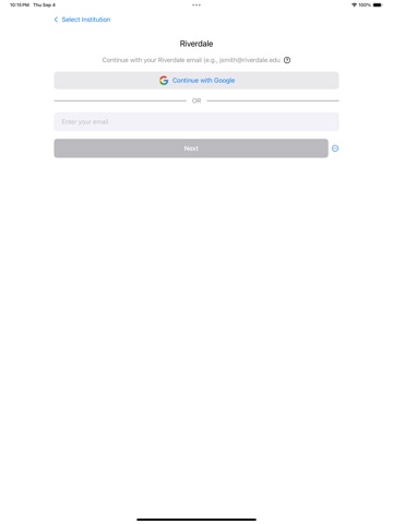 Buseroo iPad screenshot