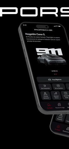 Porsche Türkiye app screenshot
