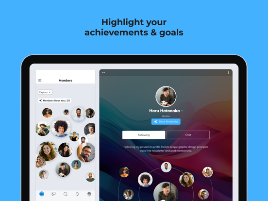 Craft + Commerce iPad screenshot 3 - Social Networking app