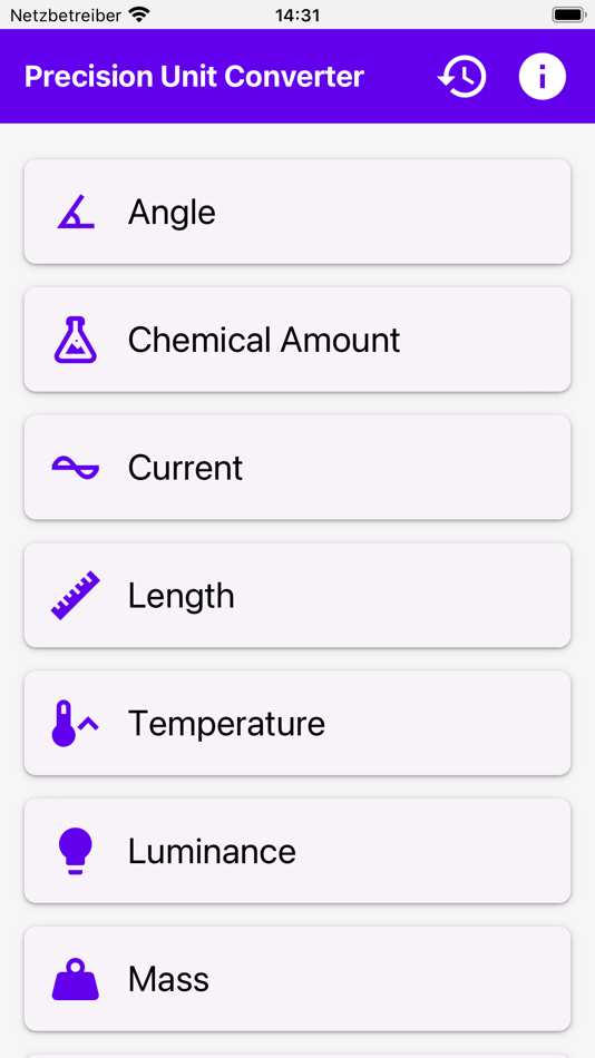 #1. Precision Unit Converter (iOS) بواسطة: SimTeCon GmbH
