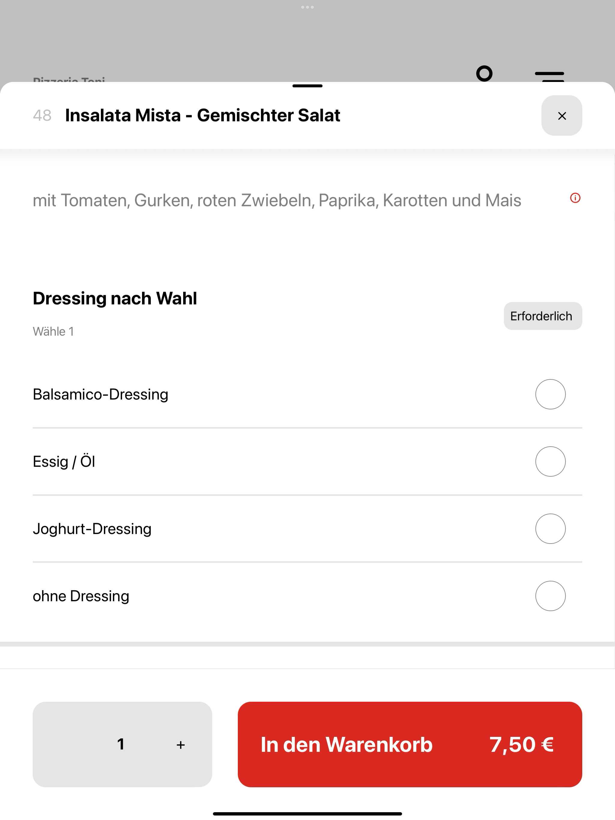 Pizzeria Toni Liederbach
