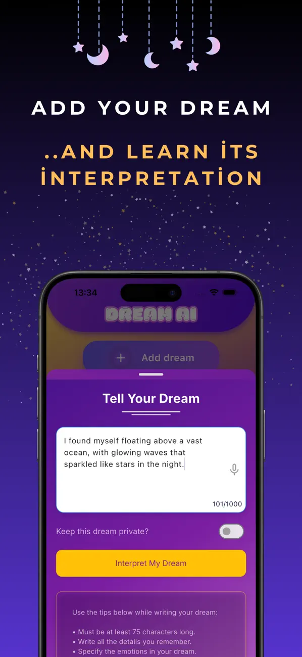 Screenshot #2 pour Dream AI Social