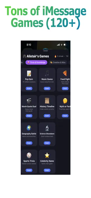 Alistairs Games screenshot 2