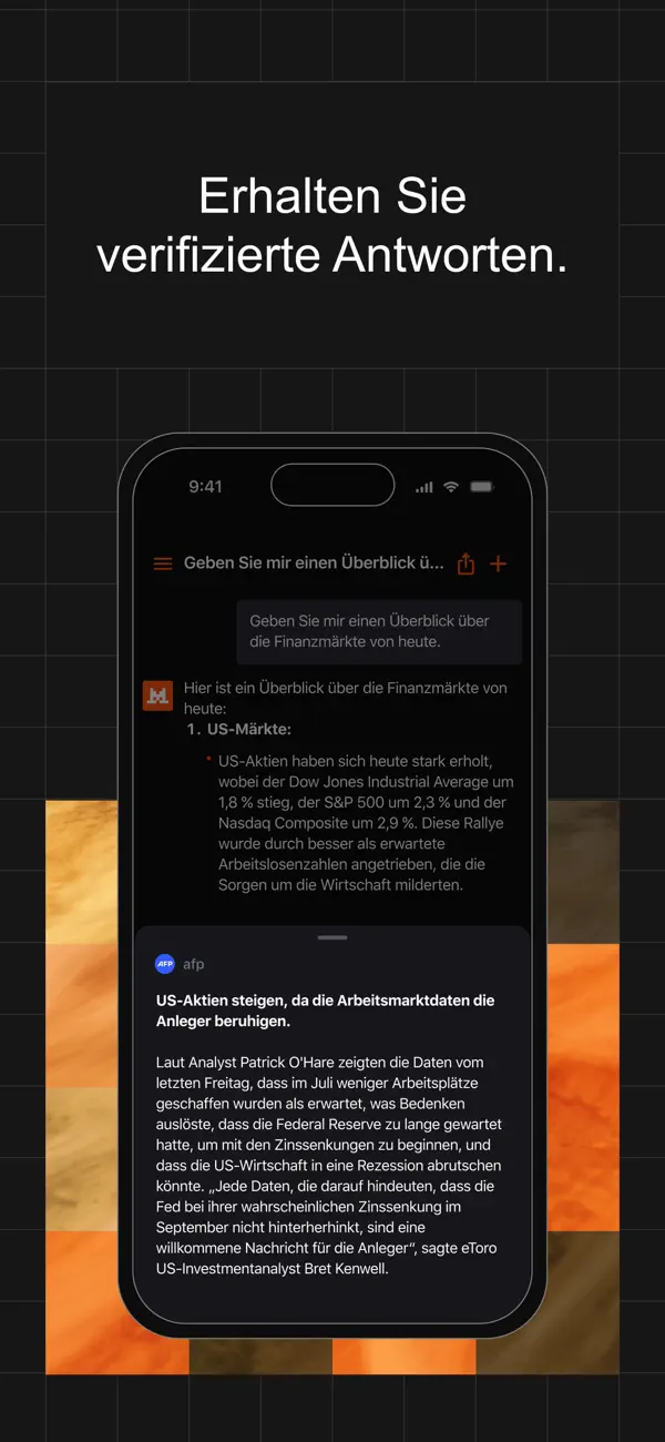 Le Chat by Mistral AI iPhone App Screenshot 2 – Produktivität