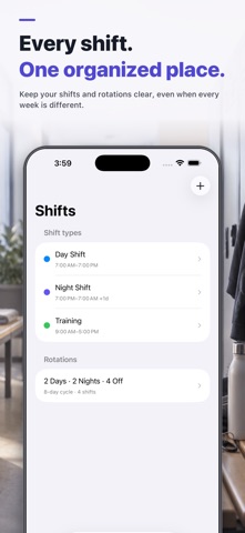 My Shift Work Calendar Screenshot 3 of 5