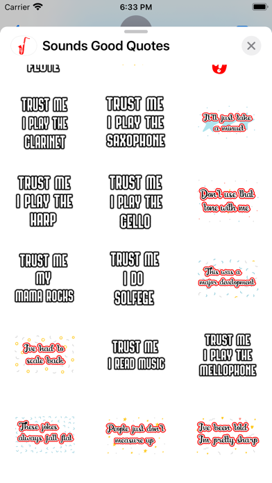 Sounds Good Quotes & Puns Screenshot