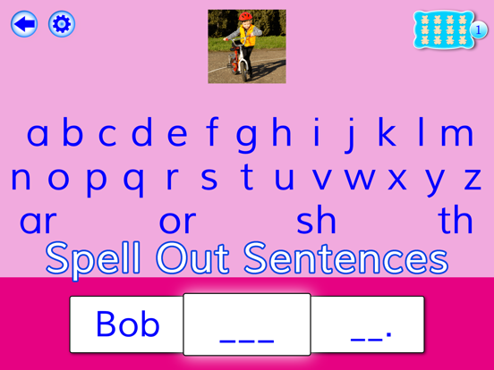 SENTENCE READING MAGIC iPad screenshot 4 - Education app