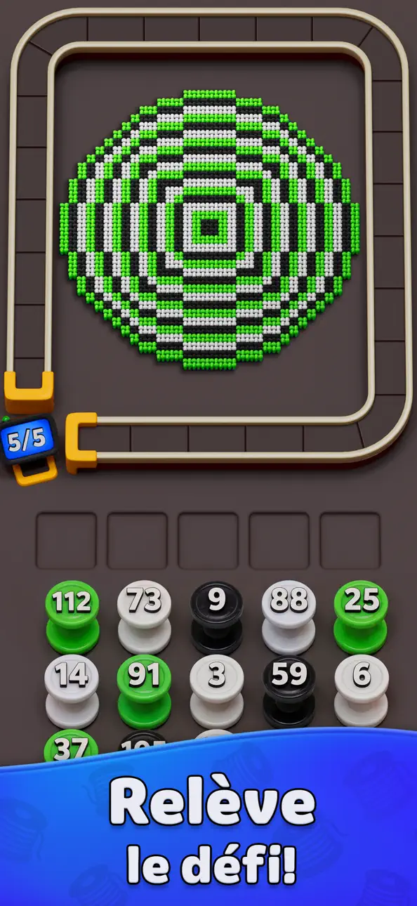Yarn Loop: Knit Puzzle iOS Mod IPA screenshot 4 - iOS game interface