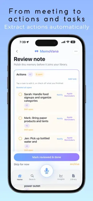 MemoVana: Voice Notes screenshot 3