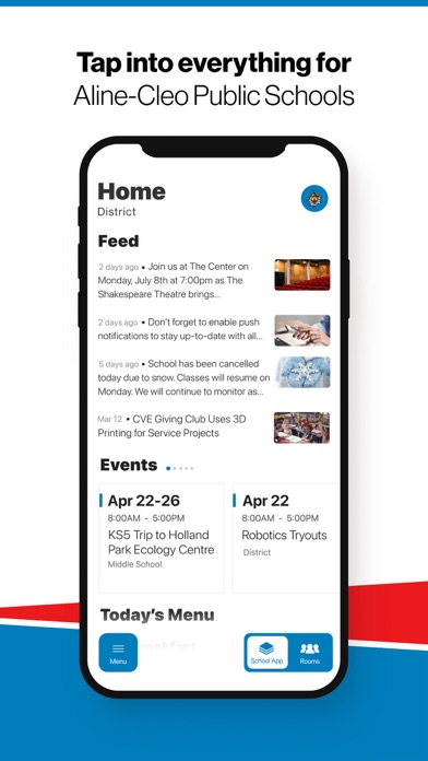 Aline-Cleo Public Schools Screenshot