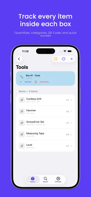 Box Keeper - Storage Organizer screenshot 4