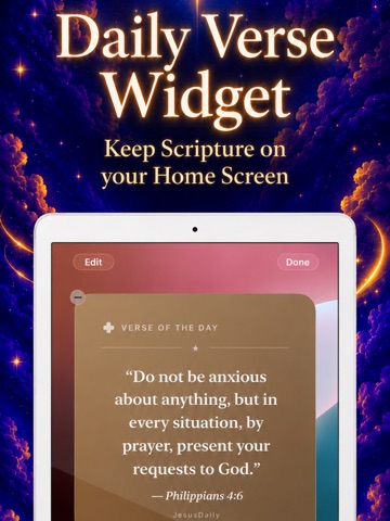 Bible Chat - Daily Verse iPad screenshot