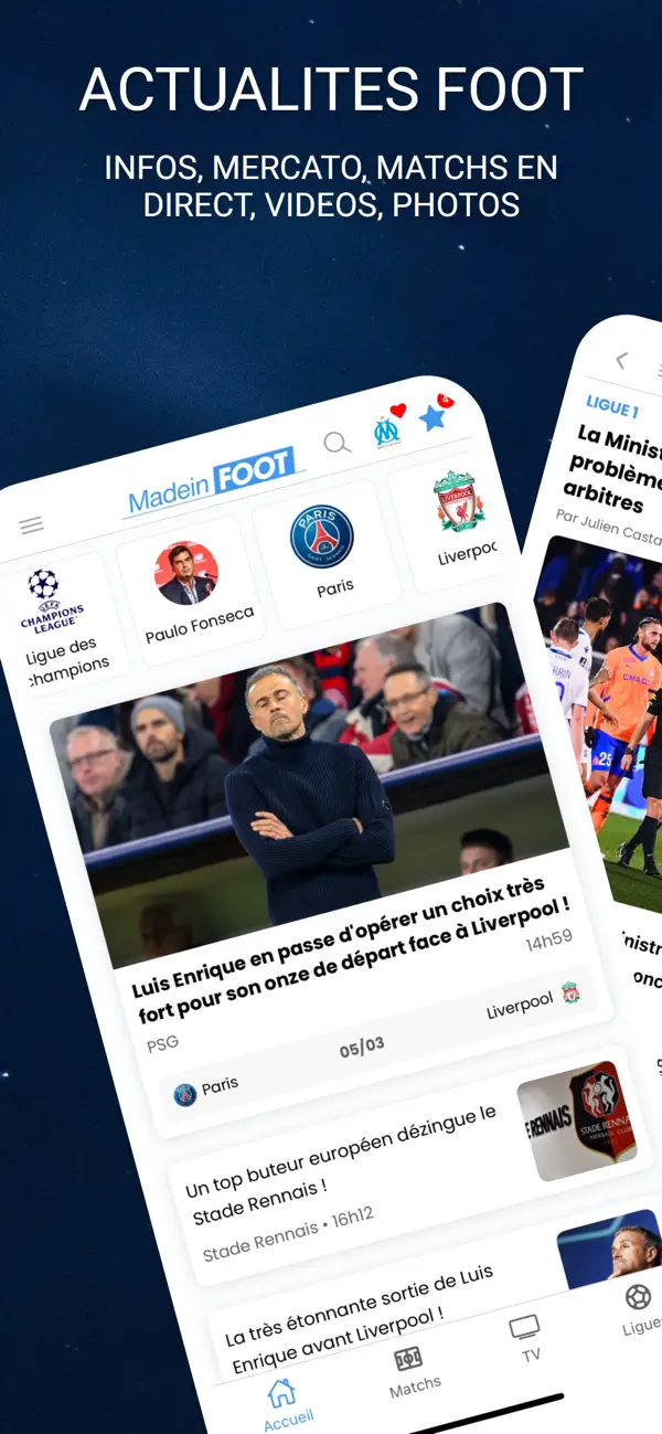 Screenshot #1 pour Made in FOOT