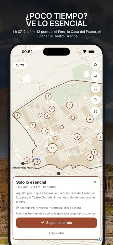 Tessera: audioguia de Pompeia screenshot 4 of 10