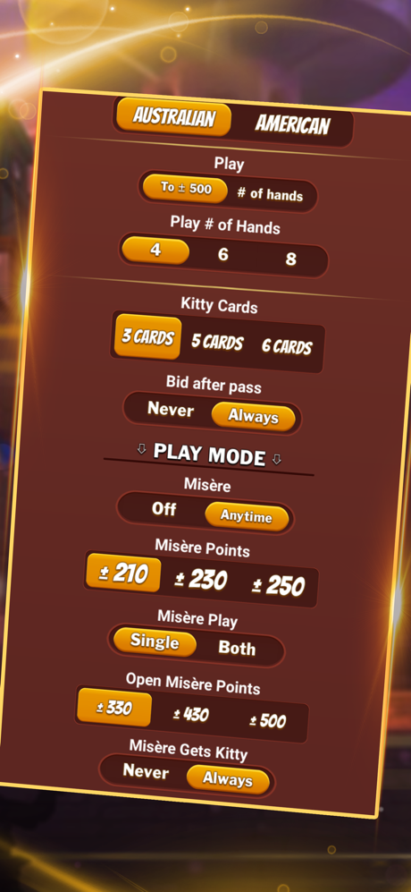 500 Card Game screenshot 2
