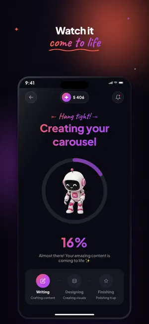 Caruvo: AI Content & Reels screenshot 4