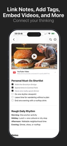Notelane - Markdown Editor iPhone screenshot