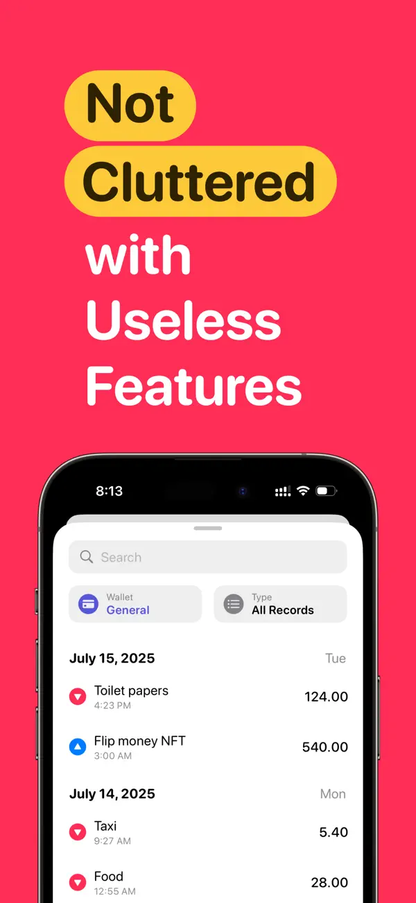 #2. Spending Tracker - InOut (iOS) By: Umayanga Alahakoon
