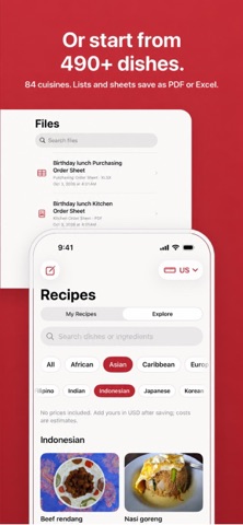 Ponda: Meal, Recipe, Scale screenshot 2