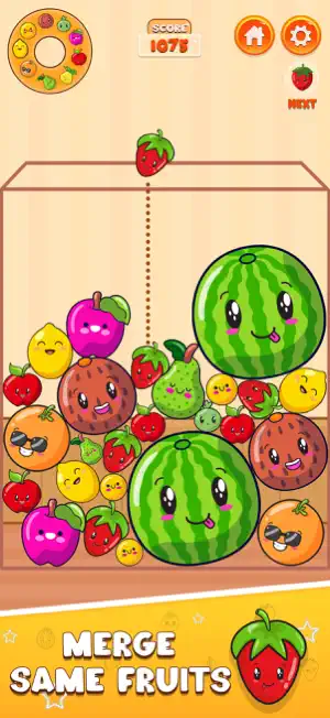 Juicy Fusion: Watermelon Games screenshot 1