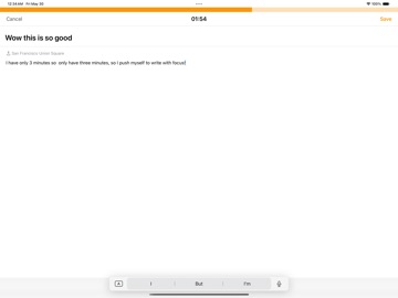 LetGo! iPad screenshot