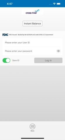 Cross River Personal Banking Screenshot 2 of 5